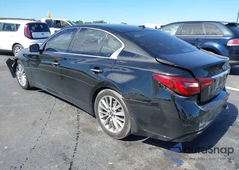 2021 Infiniti Q50 Luxe z USA, uszkodzony, nr VIN JN1EV7BP8MM701753
